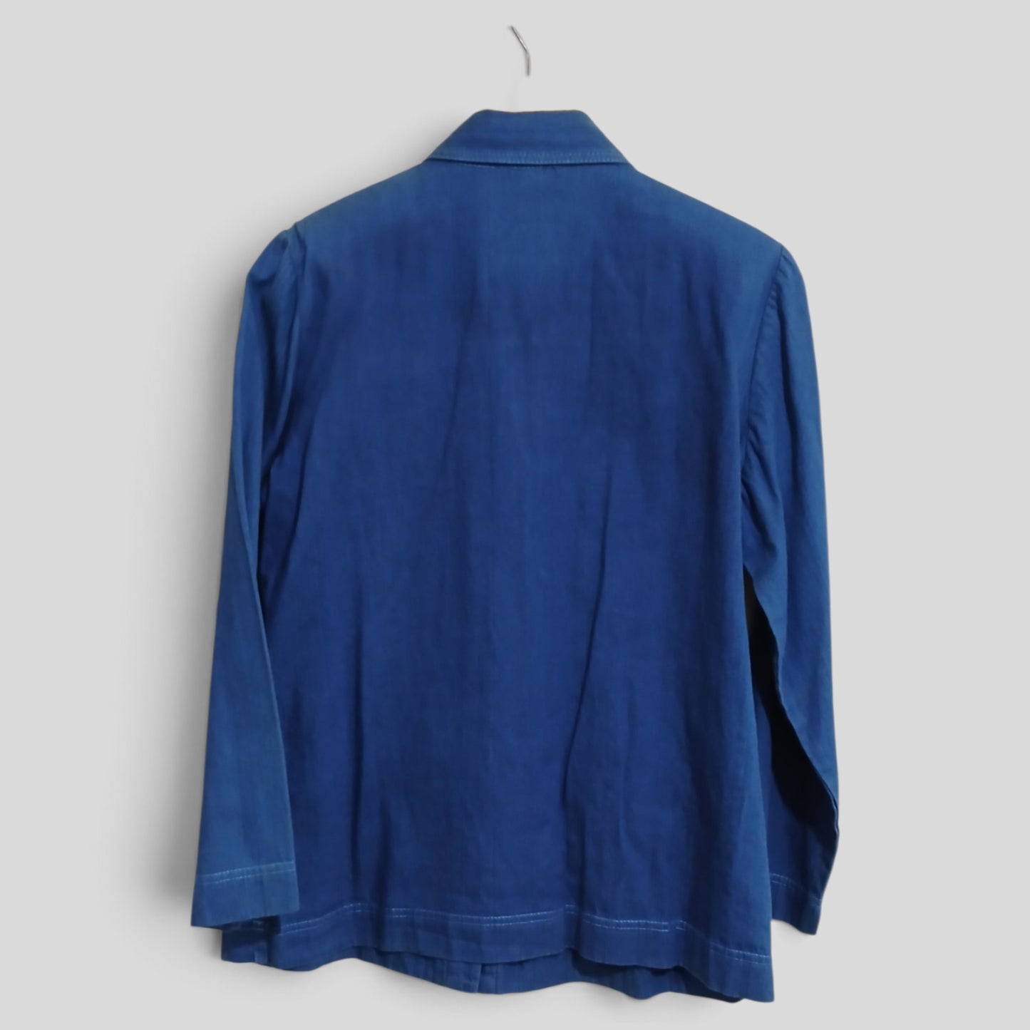 (S) Renzi Vorsa | Blue Triangle Blouse Pants Set
