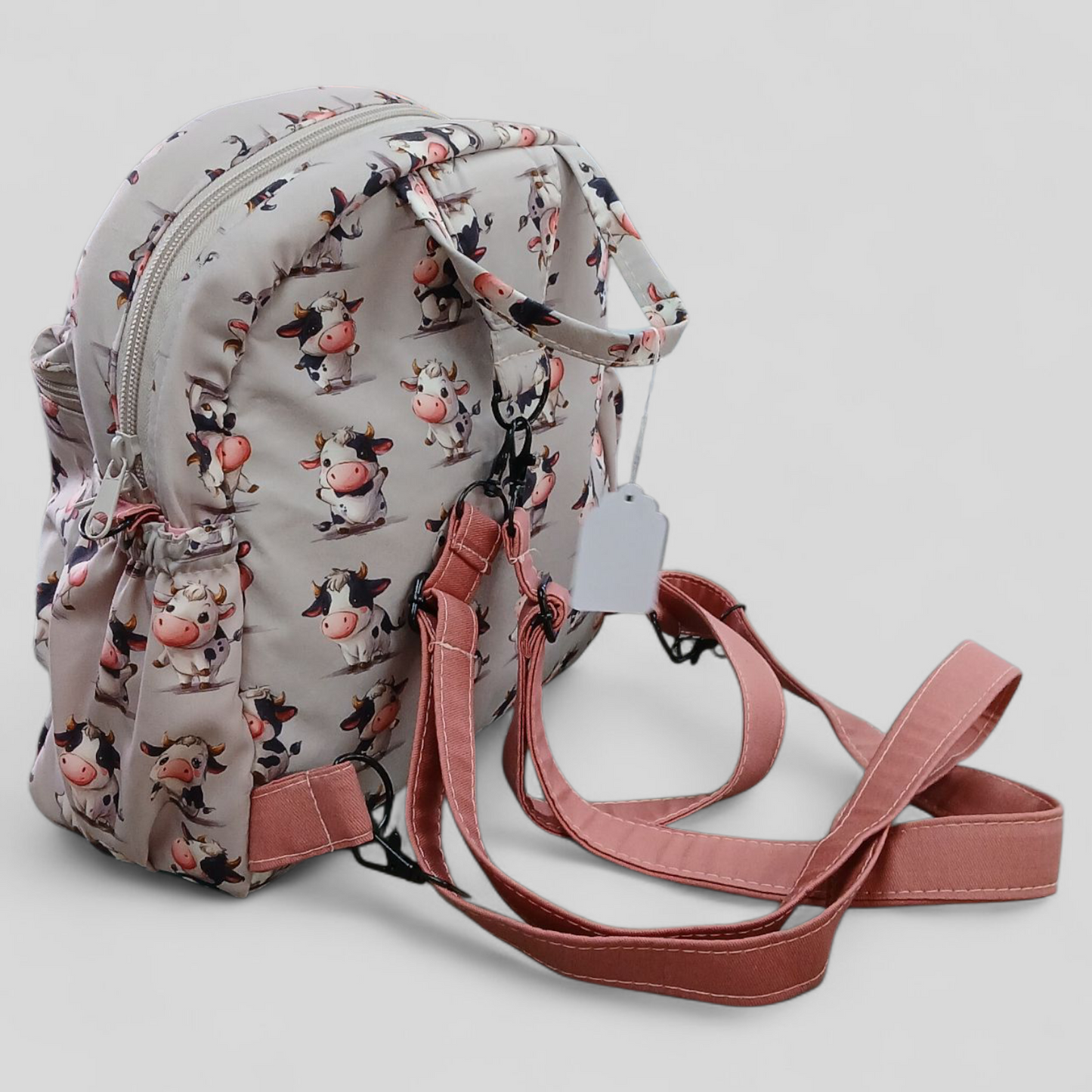 Cow | Mini Backpack | Tracy's Bag Creations