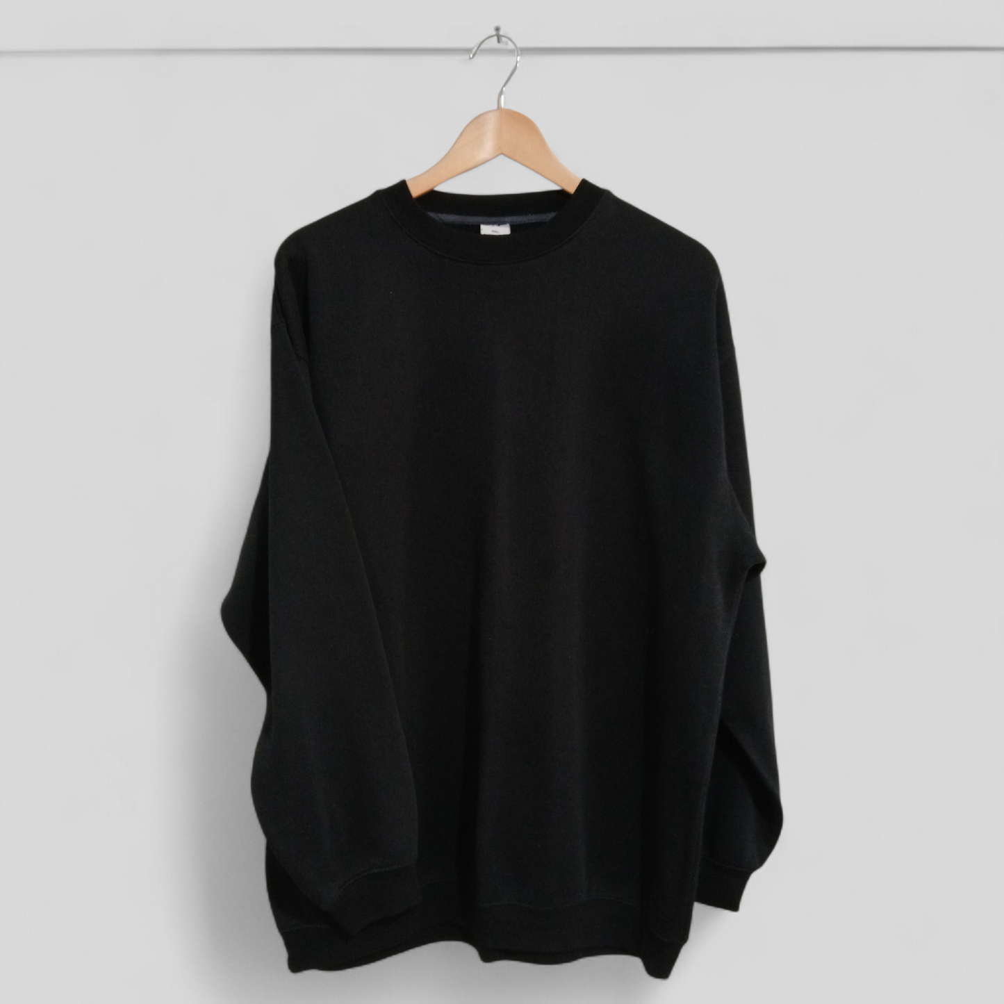 (XXL) Solutions | Black Sweater