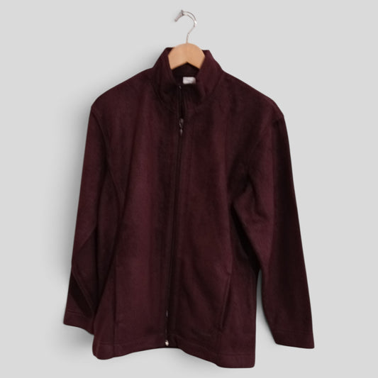 (12) Target | Maroon Zip Jumper