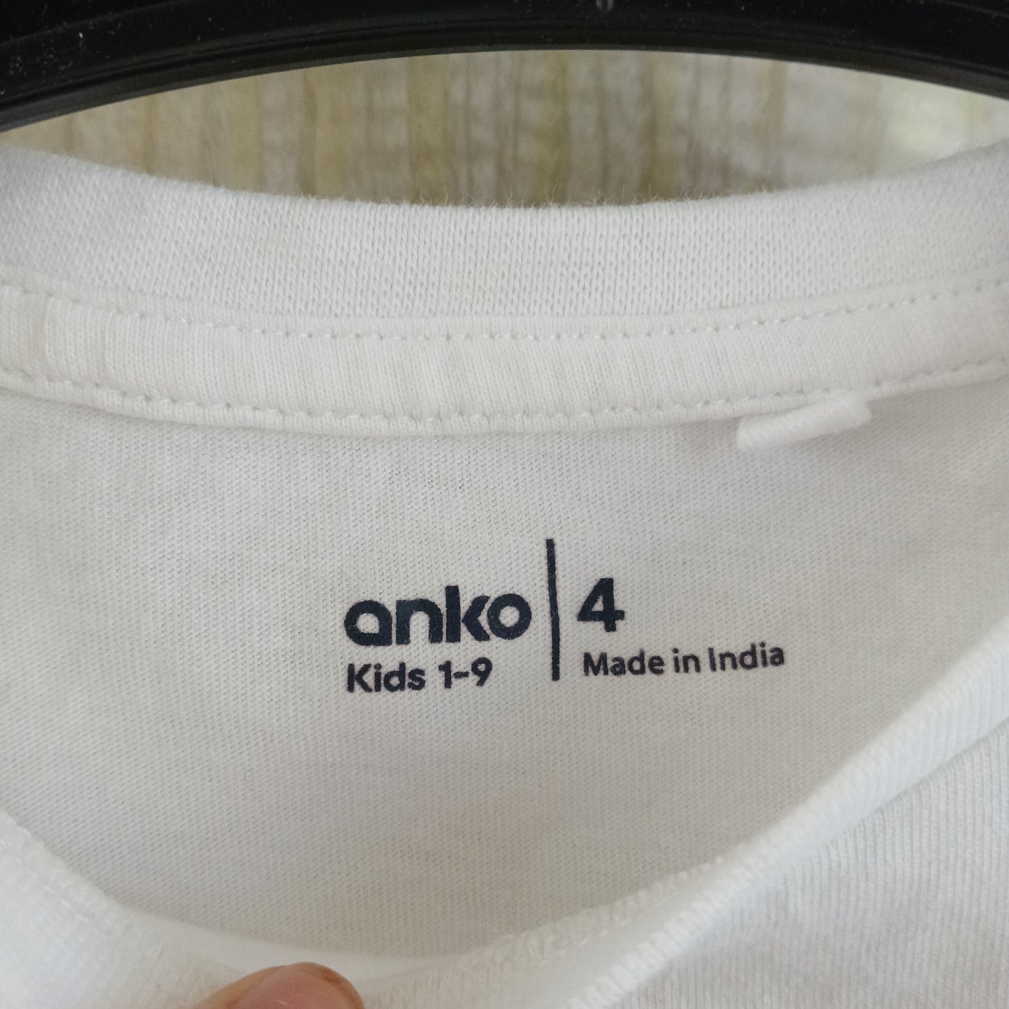 (4) Anko | White Unicorn Tee