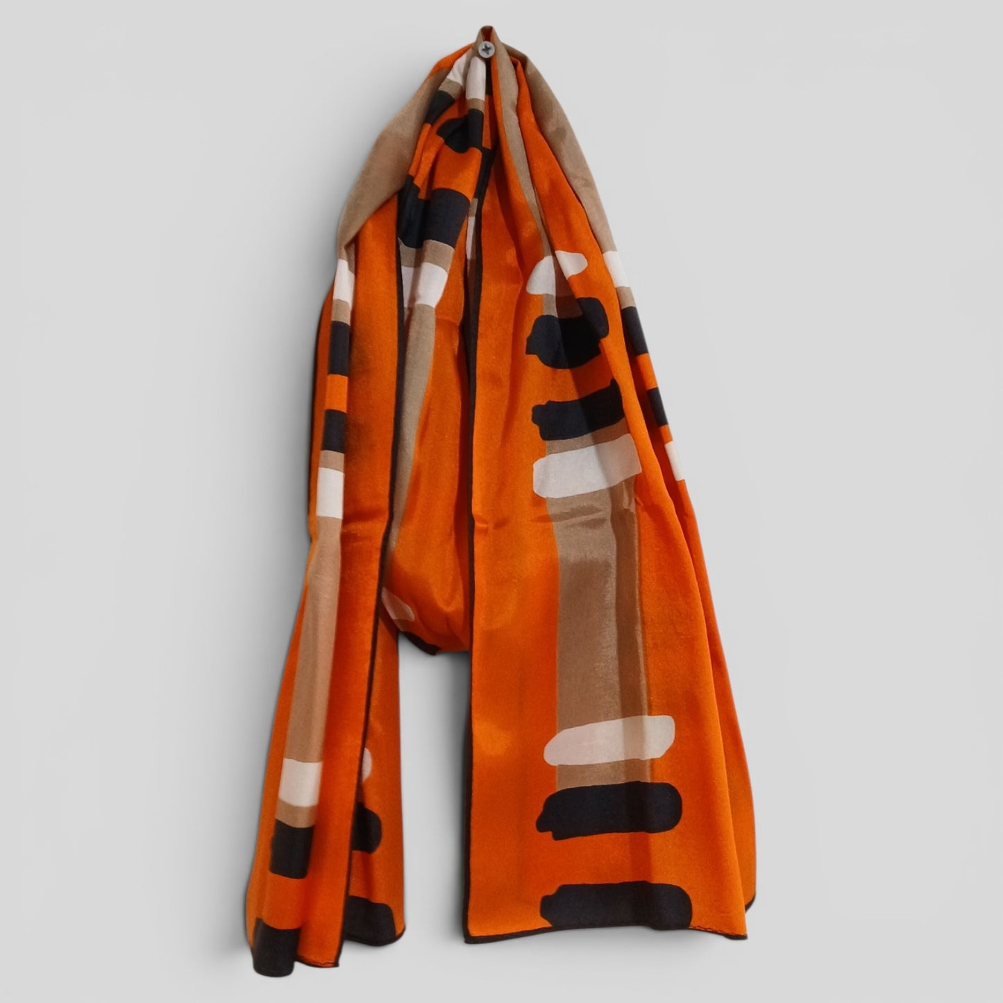 Scarf | Orange Abstract