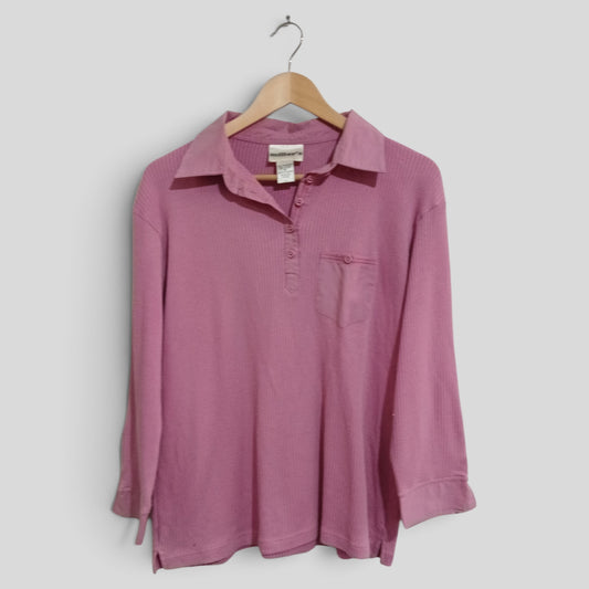 (14) Millers | Pink Collared LS Shirt