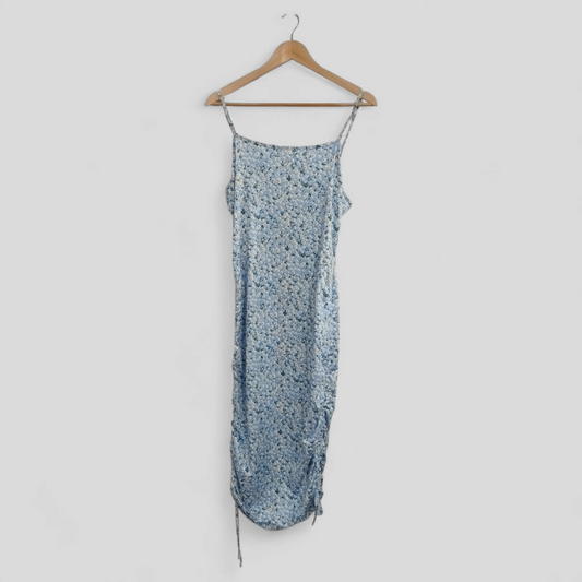 (XL) Shein | Blue Floral Dress