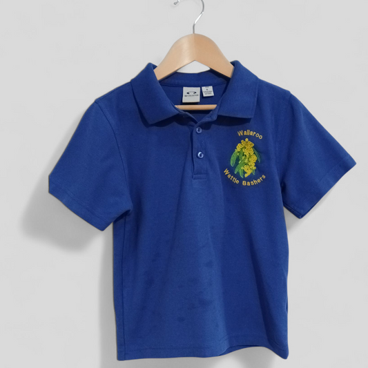 (6JNR) Biz Collection | Blue Polo