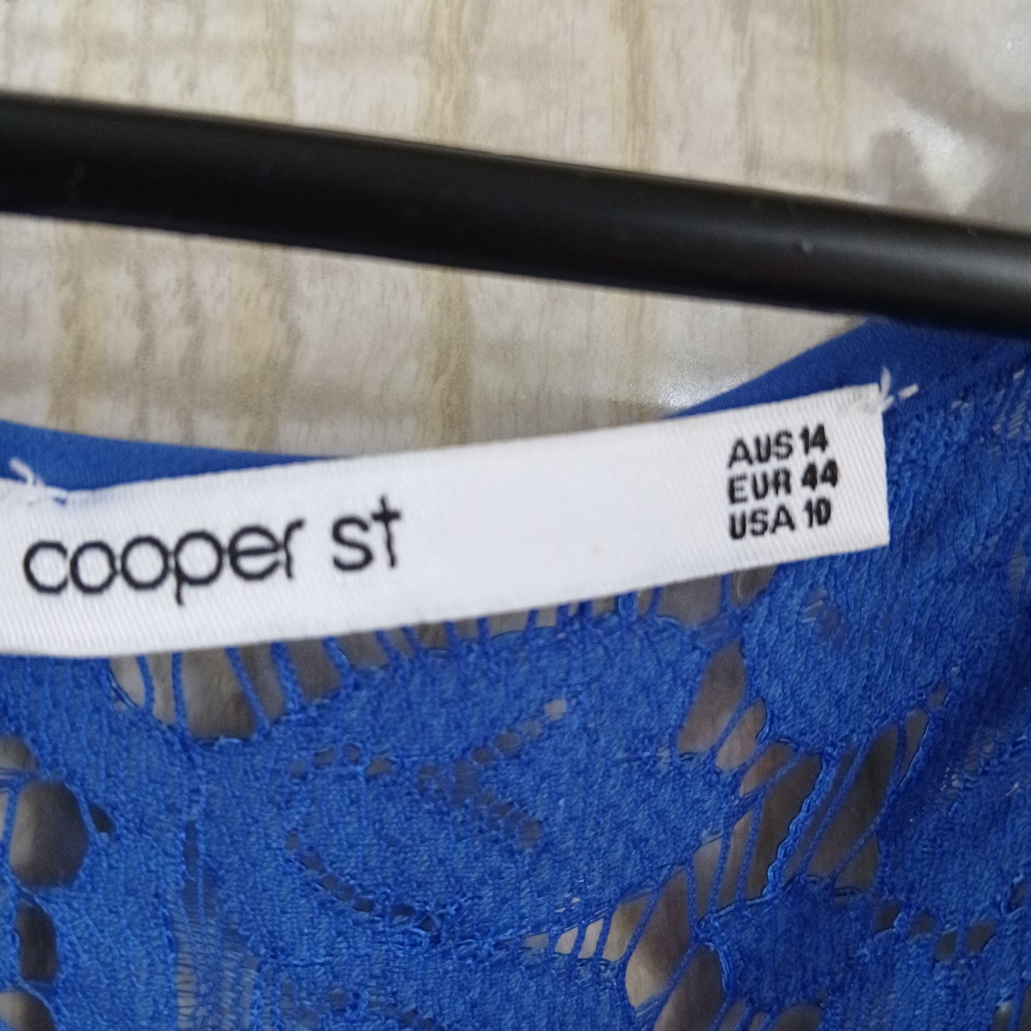 (14) Cooper St Blue Lace Dress