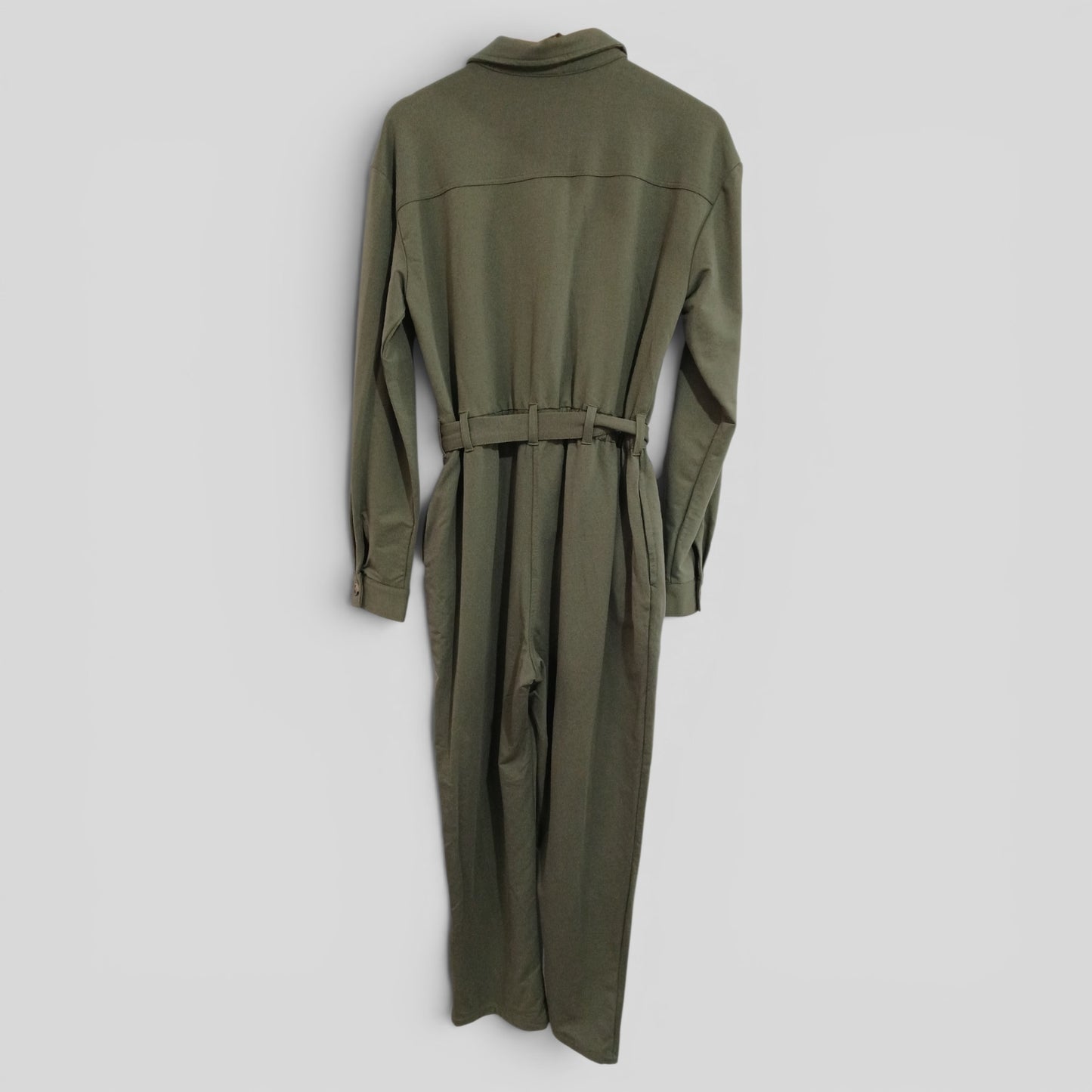 (14) Denim Company | Green LS Jumpsuit