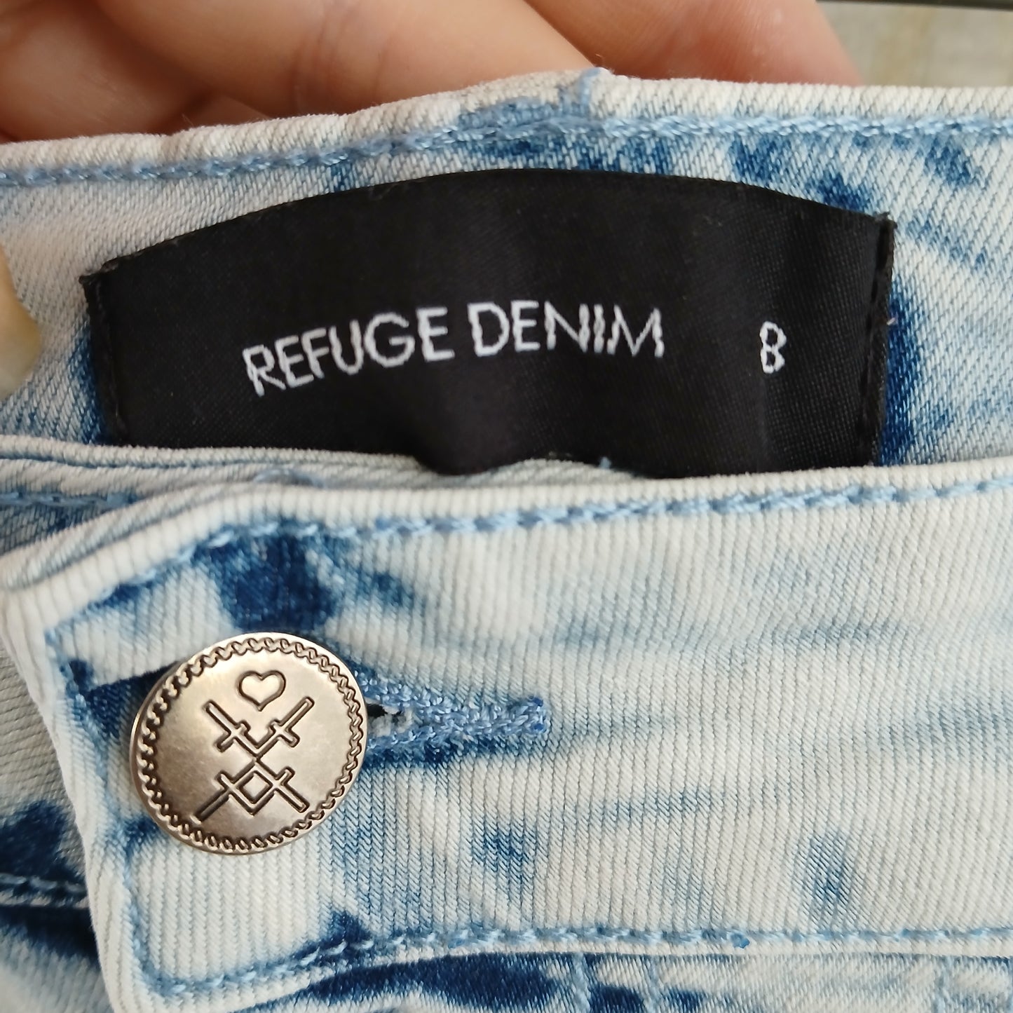 (8) Refuge Denim Skirt