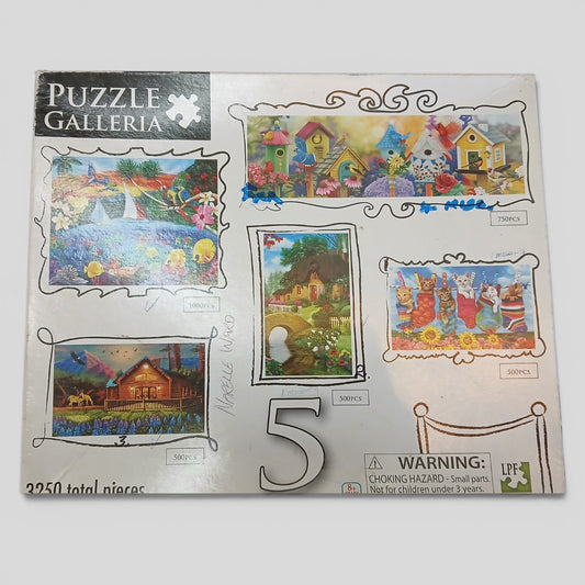 Puzzle | 5 puzzles 3250pcs