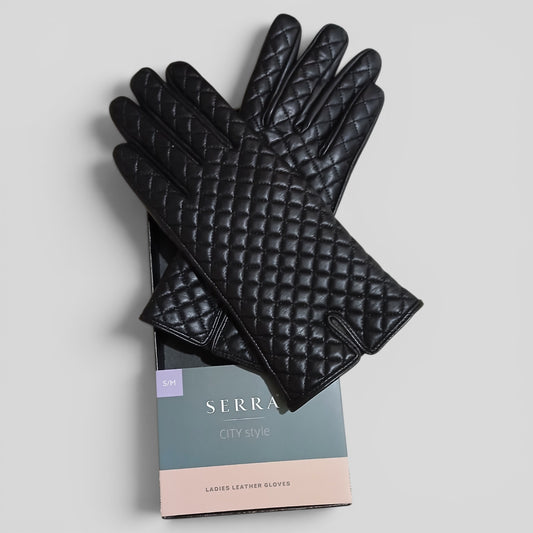 (S/M) Serra Leather Gloves | BNWT