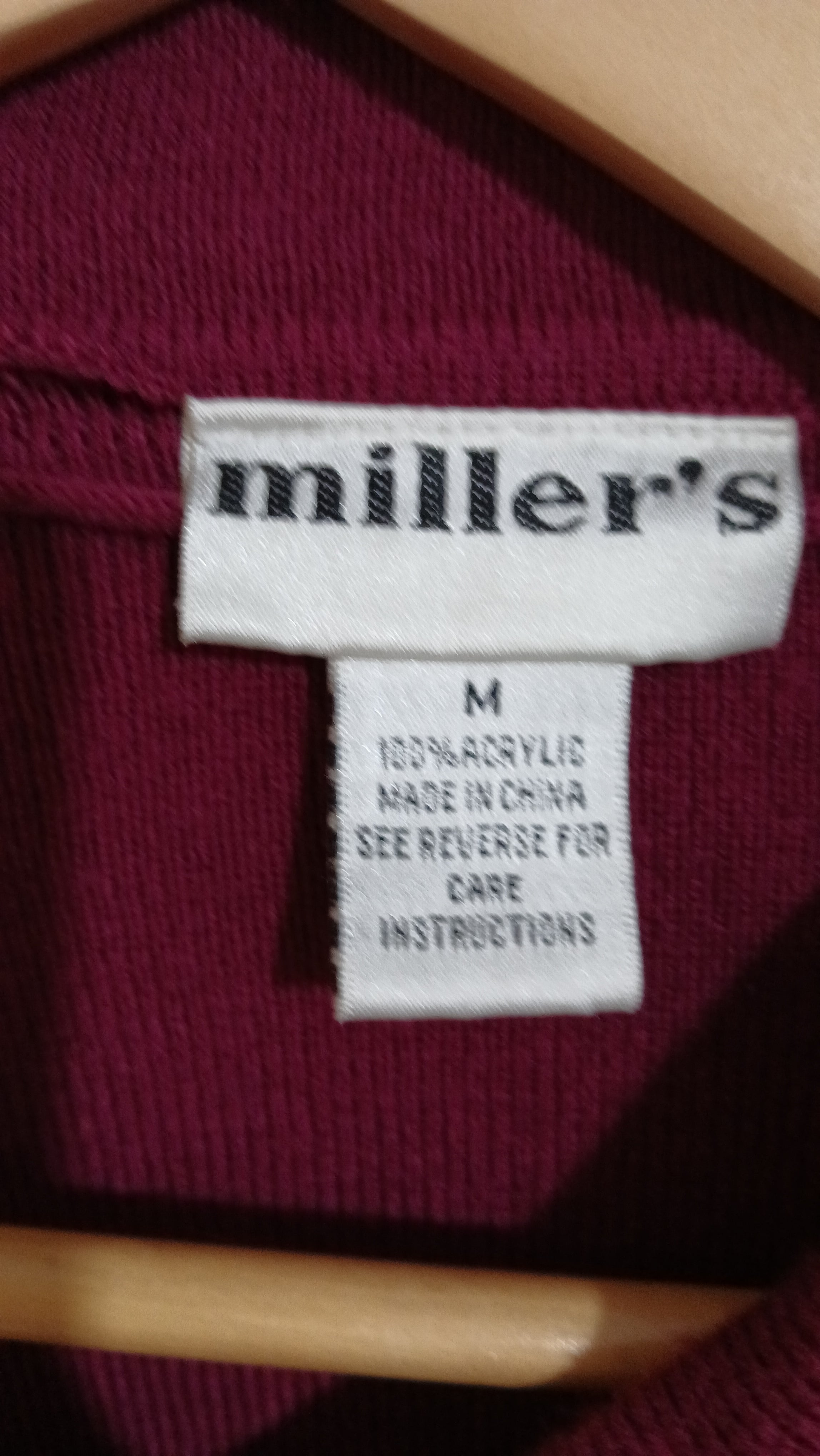 Image of (M) Millers | Maroon Cardi