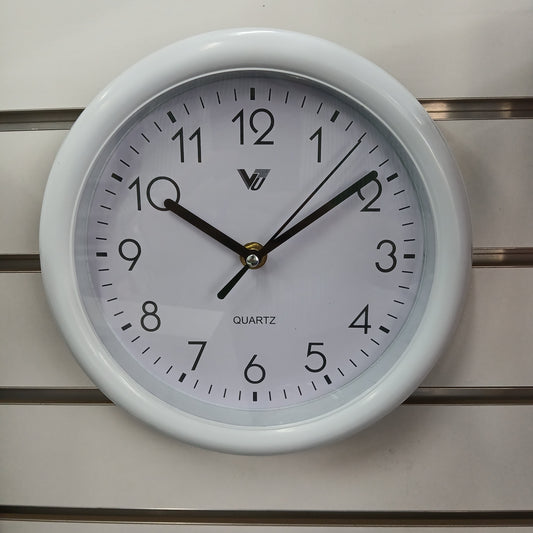 CLOCK ROUND 8" KITCHEN WALL CLOCK