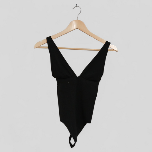 (14) Anko | Seamfree Plunge G-String Bodysuit