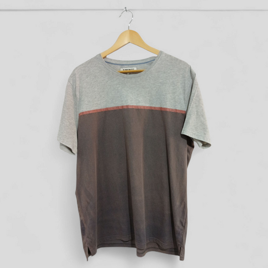 (XL) Jeanswest | Grey/Brown Tee