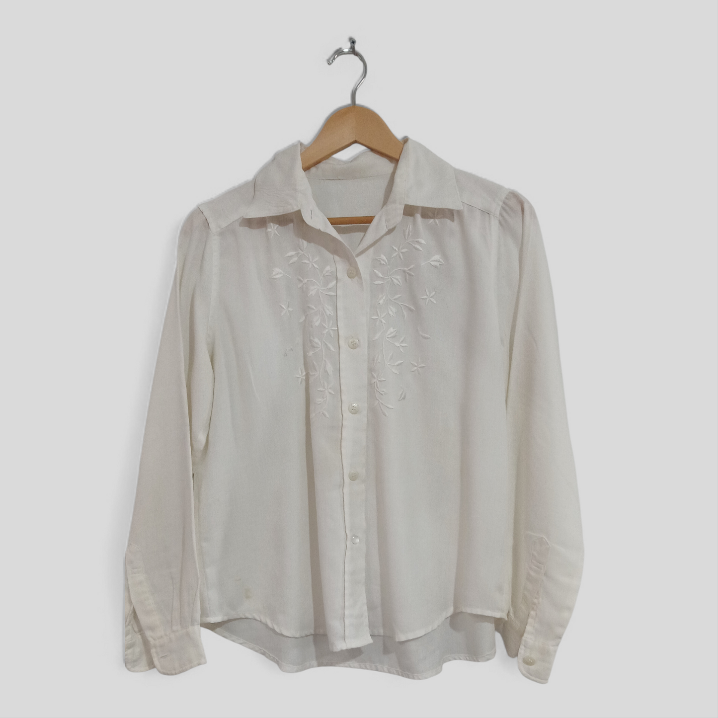 (S/M) White Blouse