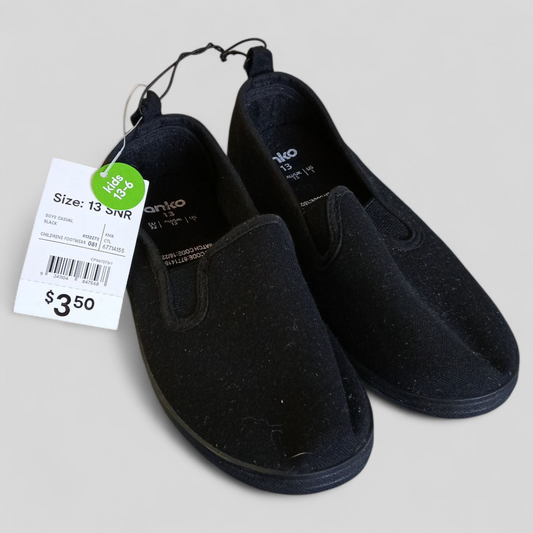 (13 SNR) BNWT | Anko | Black Shoes