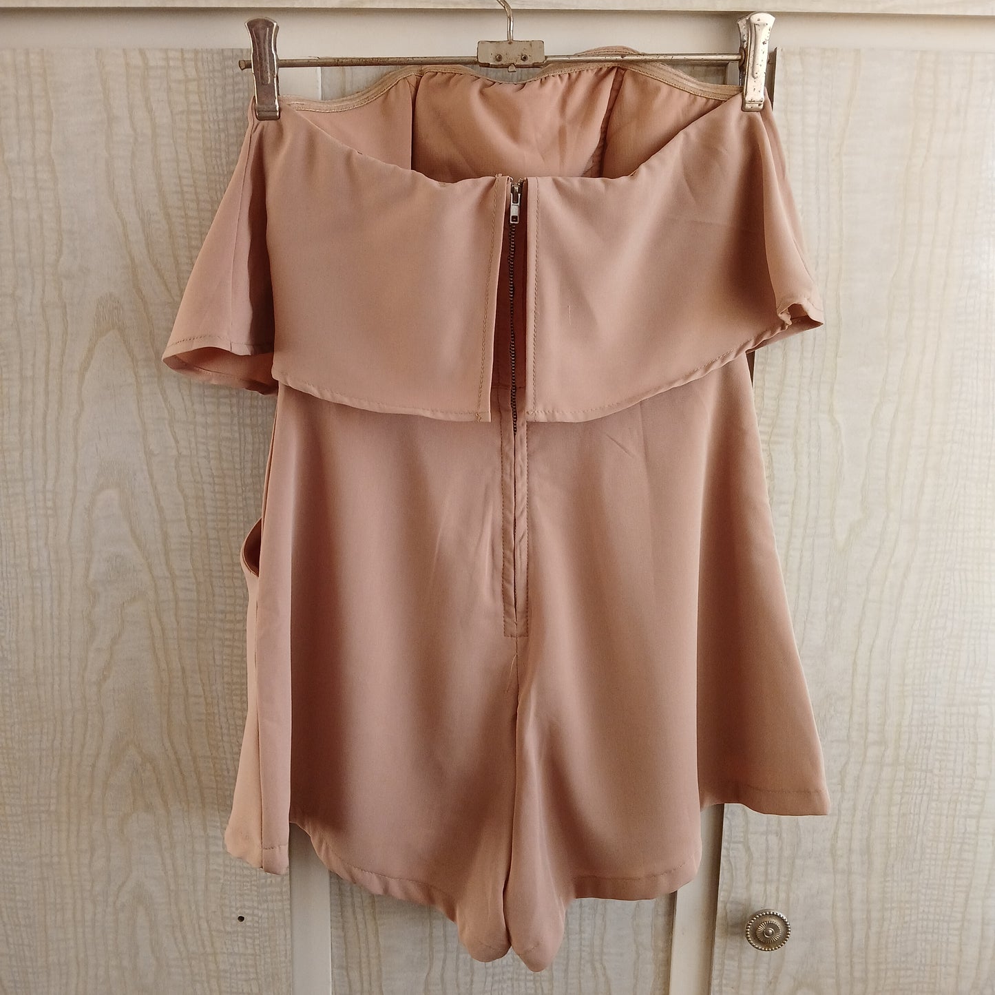 (8) Street Heart Beige Playsuit