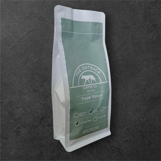Travel Range | Dark Roast | The Outback Coffee Co