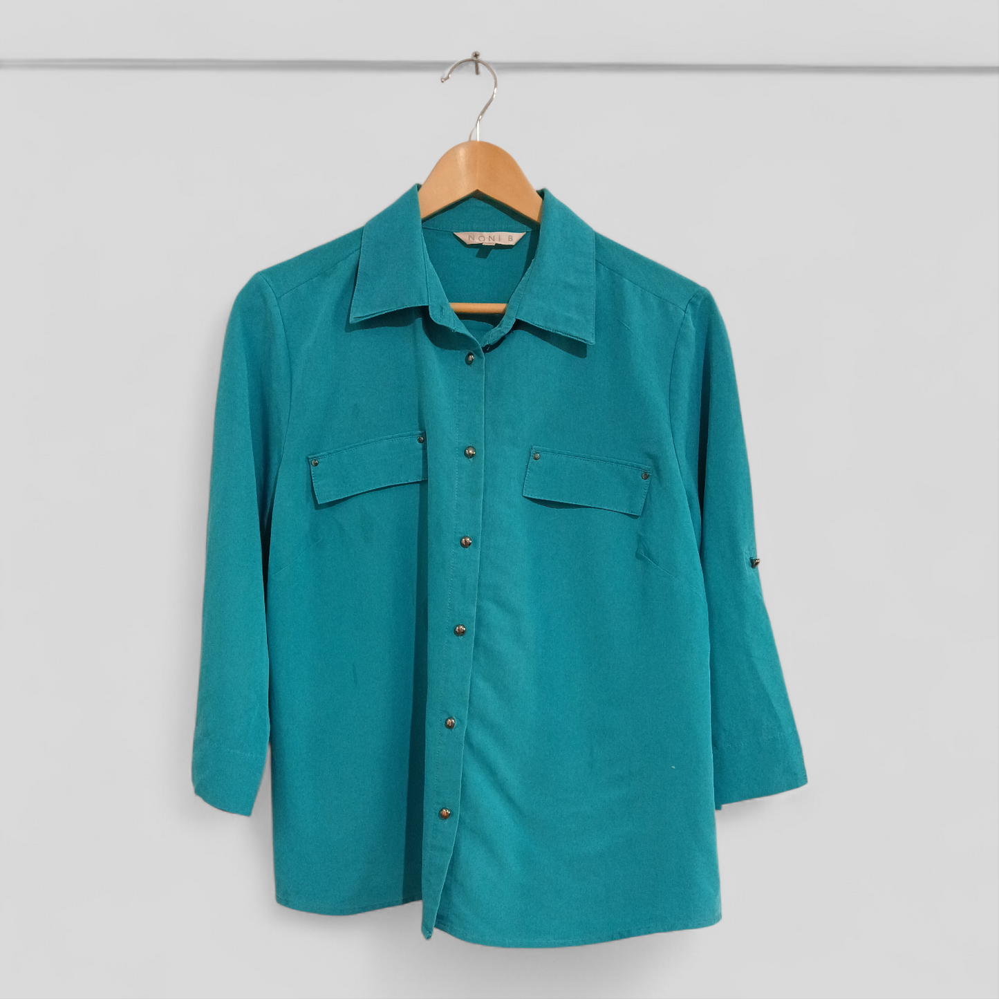 (12) Noni B | Teal Blouse