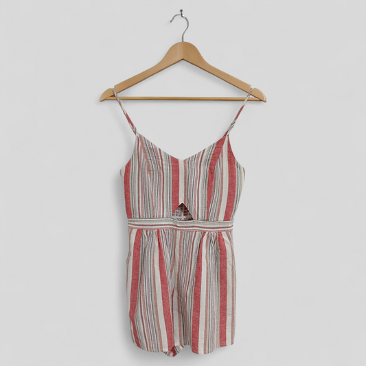 (8) Dotti | Striped Playsuit