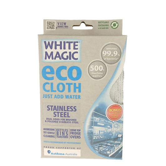 White Magic | ECO CLOTH | Stainless Steel