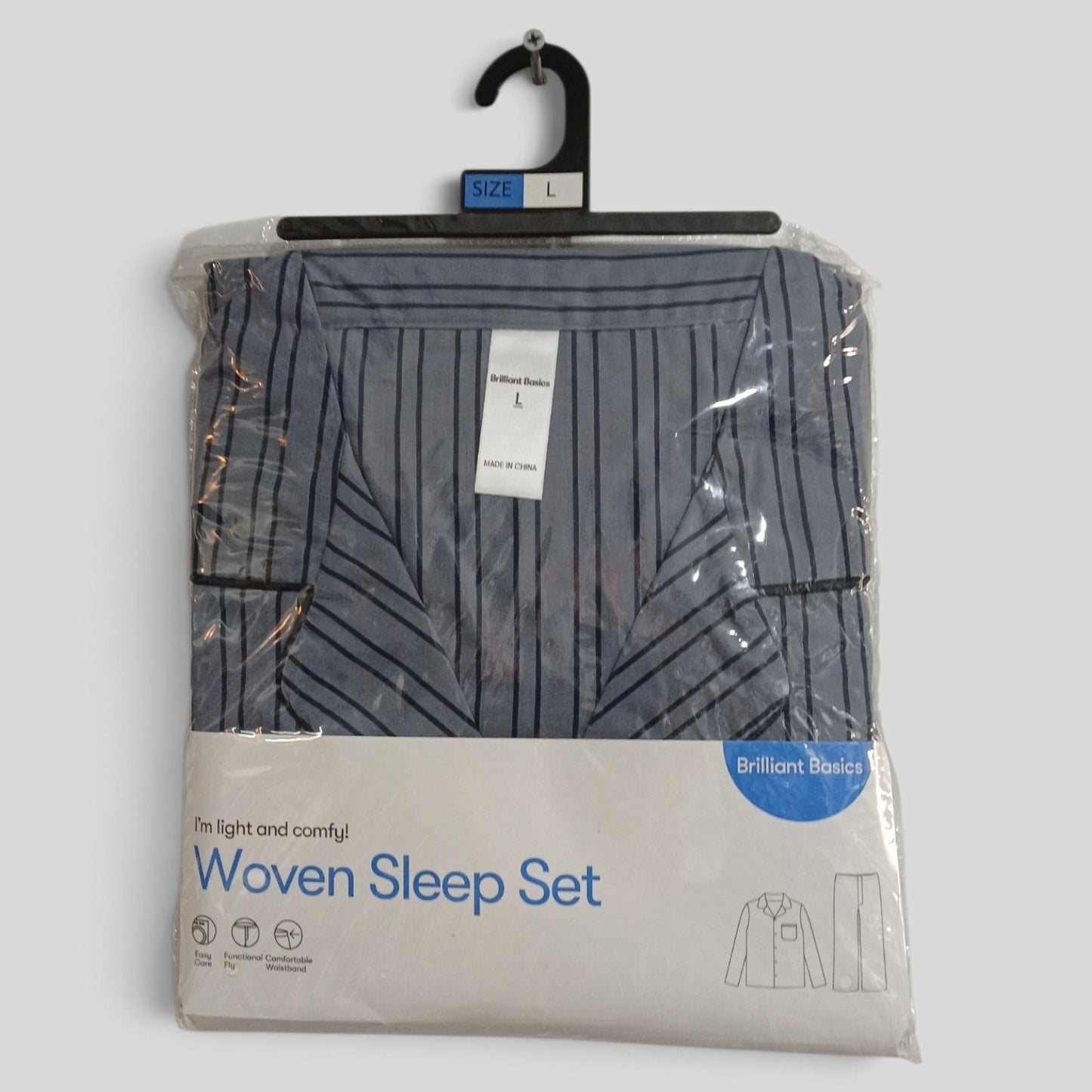 (L) Briliant Basics | Woven Sleep Set | BNWT