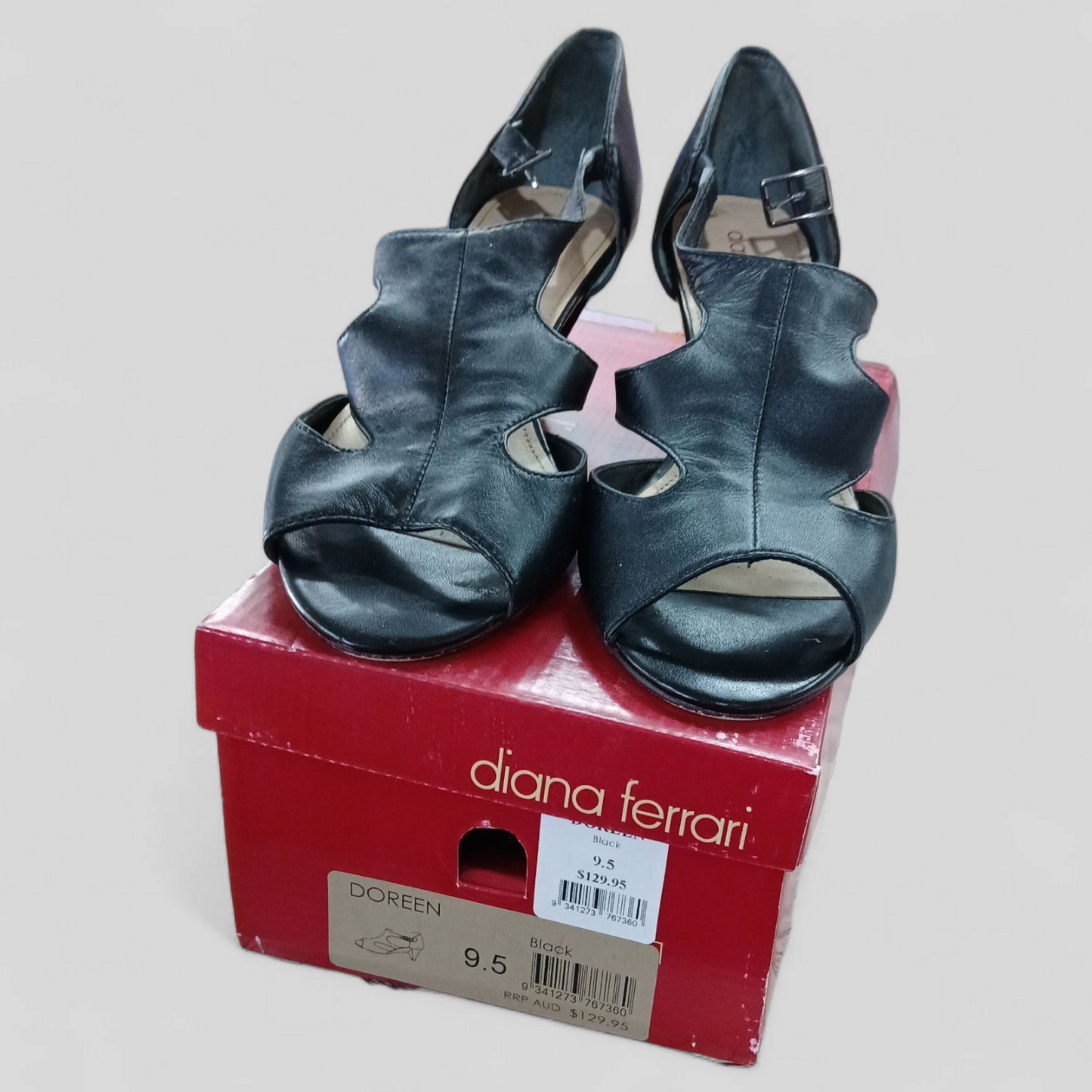 (9.5) Diana Ferrari | Doreen | Black | Pumps