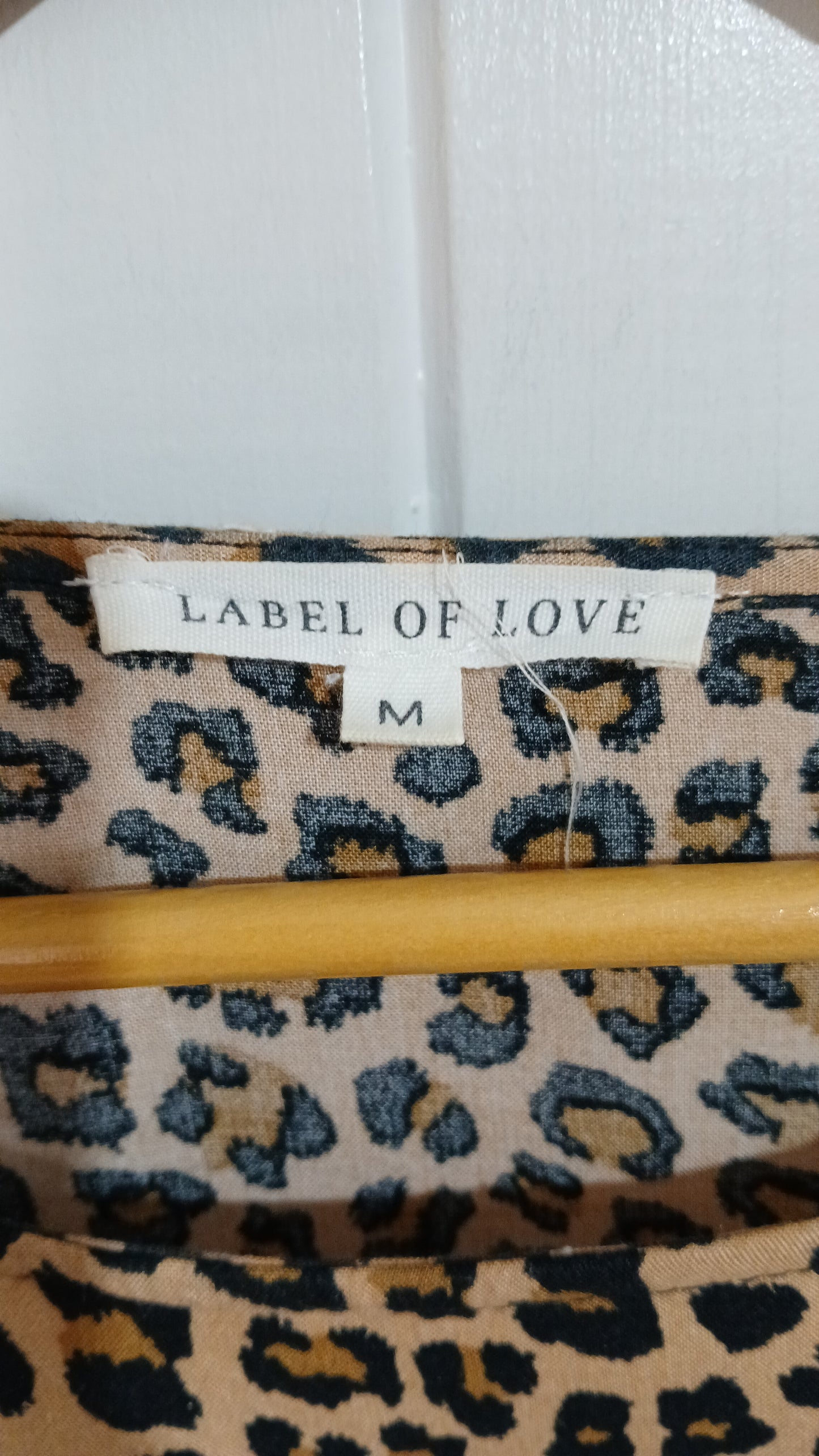 (M) Label of Love | Animal Print Blouse