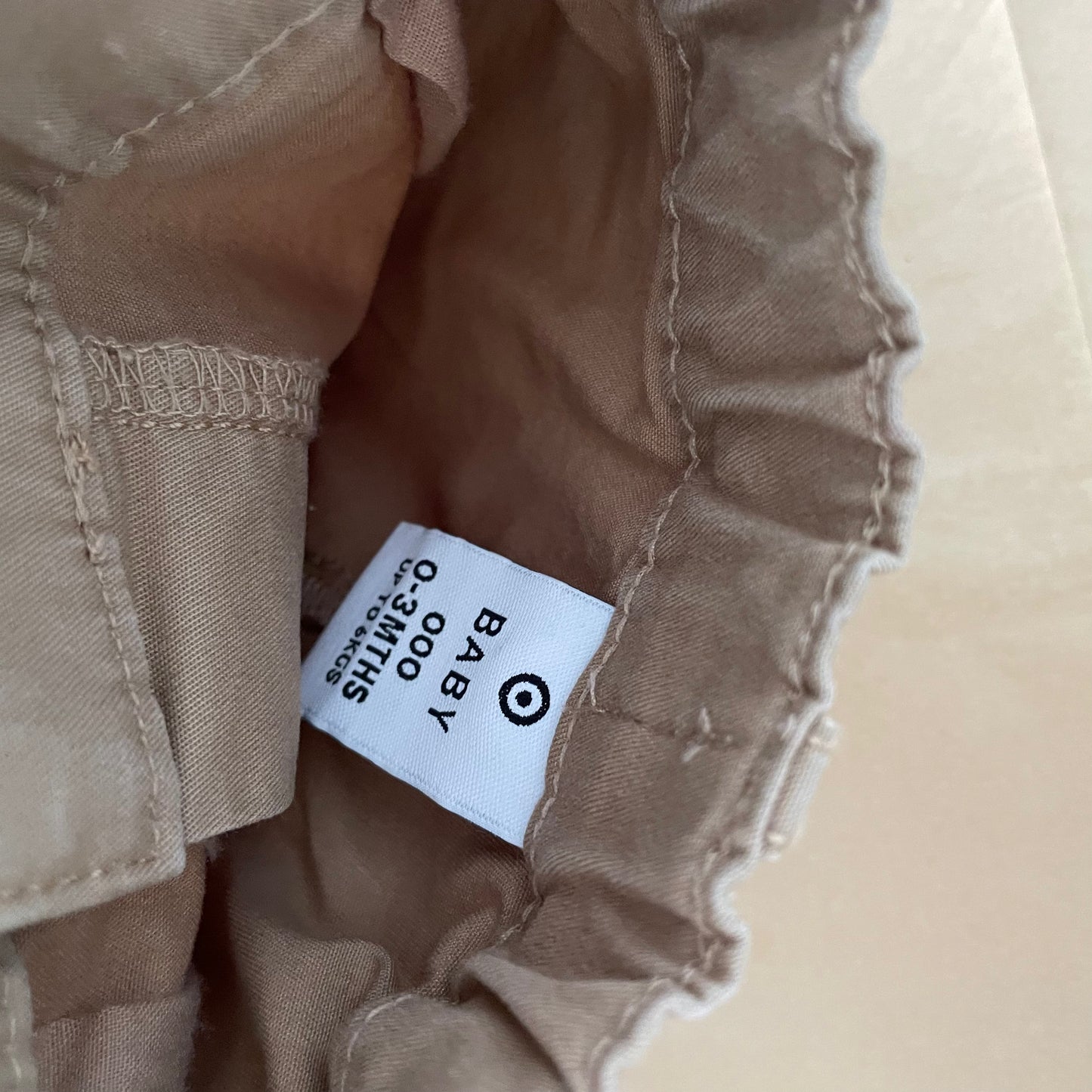 (000) Target cream chinos