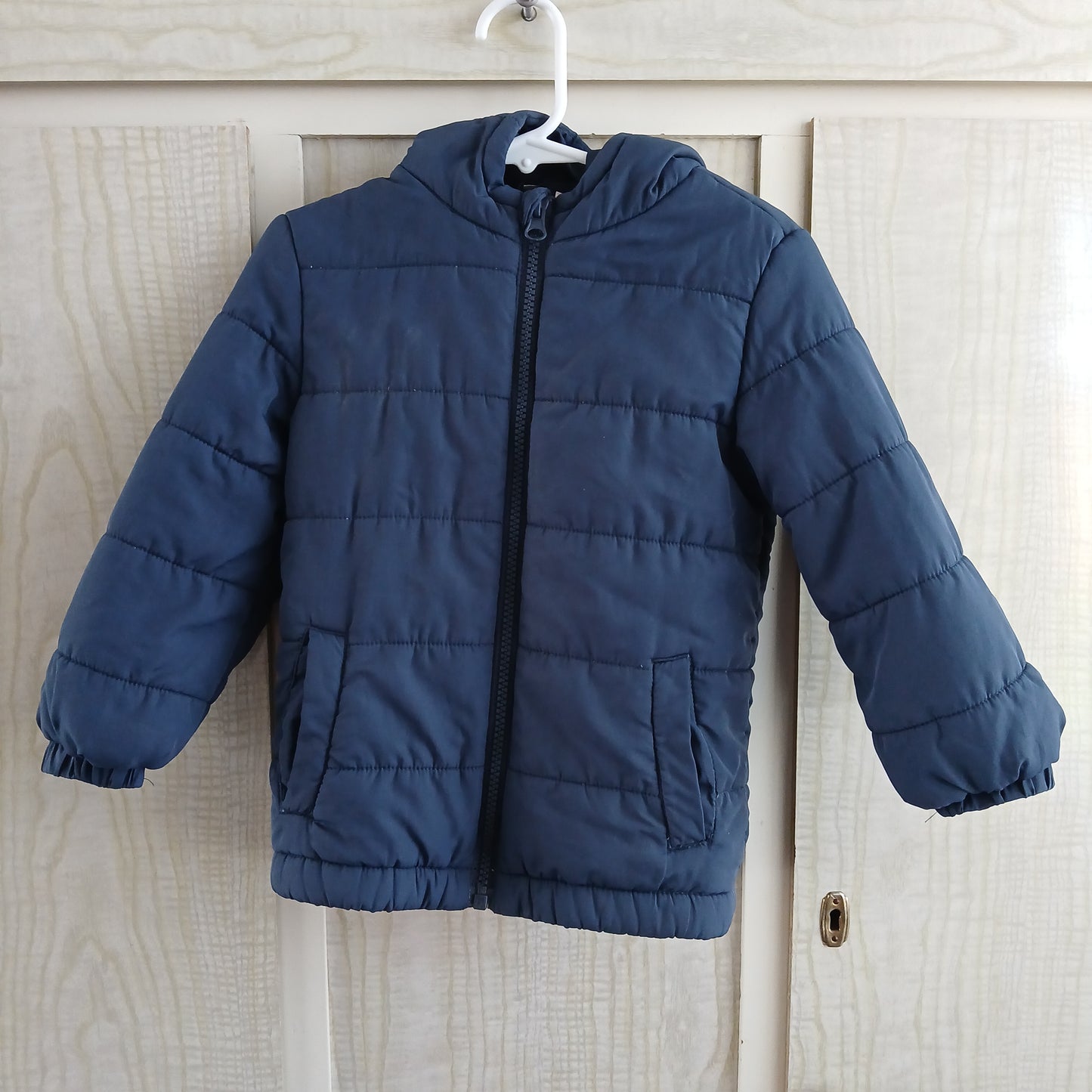 (3) Navy Blue Parker Puff jacket