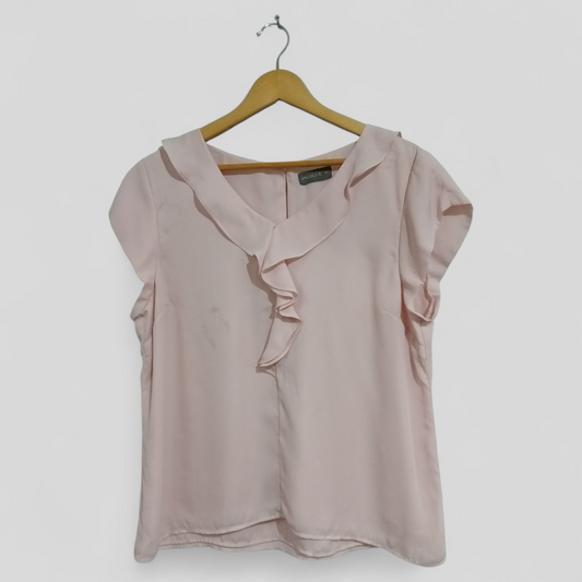 (16) Jacquie | Pink Blouse
