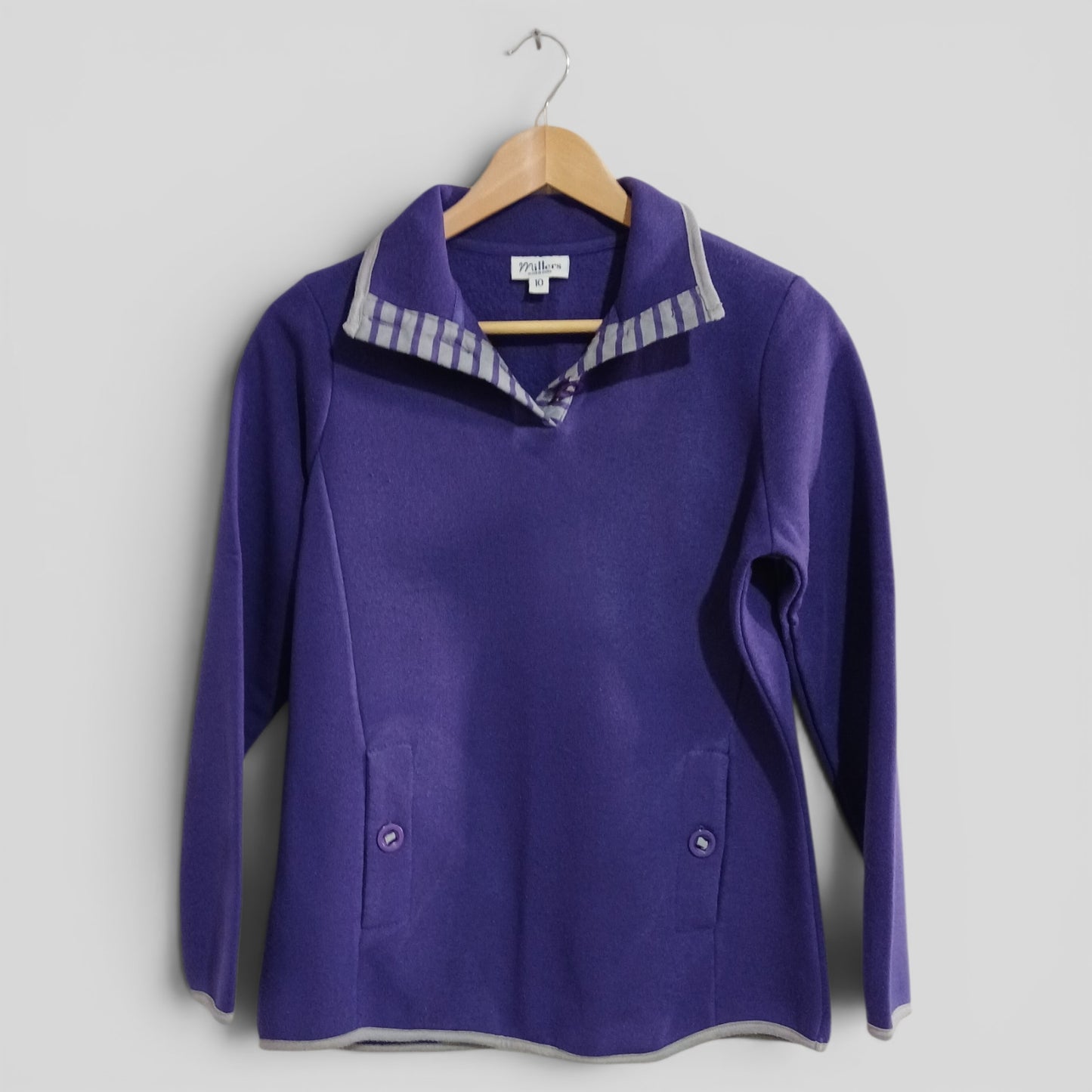 (10) Millers | Purple Collared Jumper