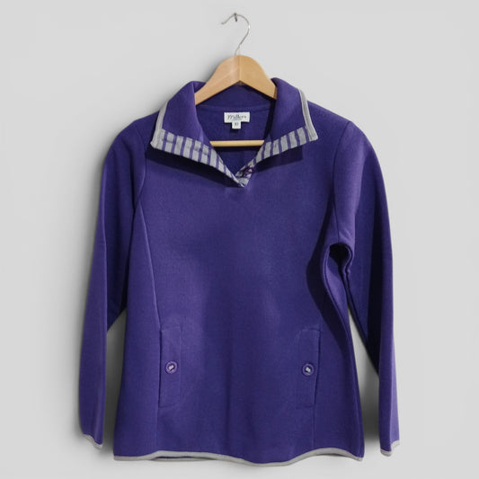 (10) Millers | Purple Collared Jumper