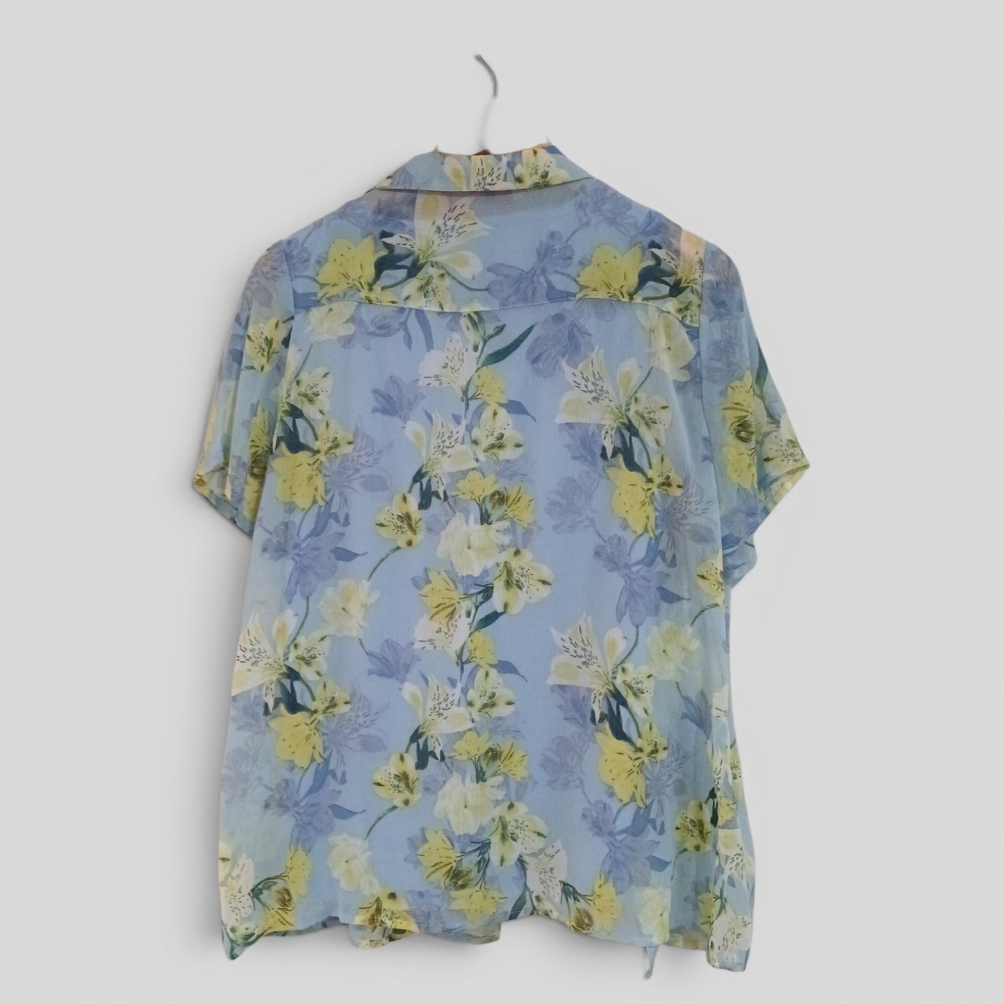 (16) Millers | Blue Blosue Yellow Flowers