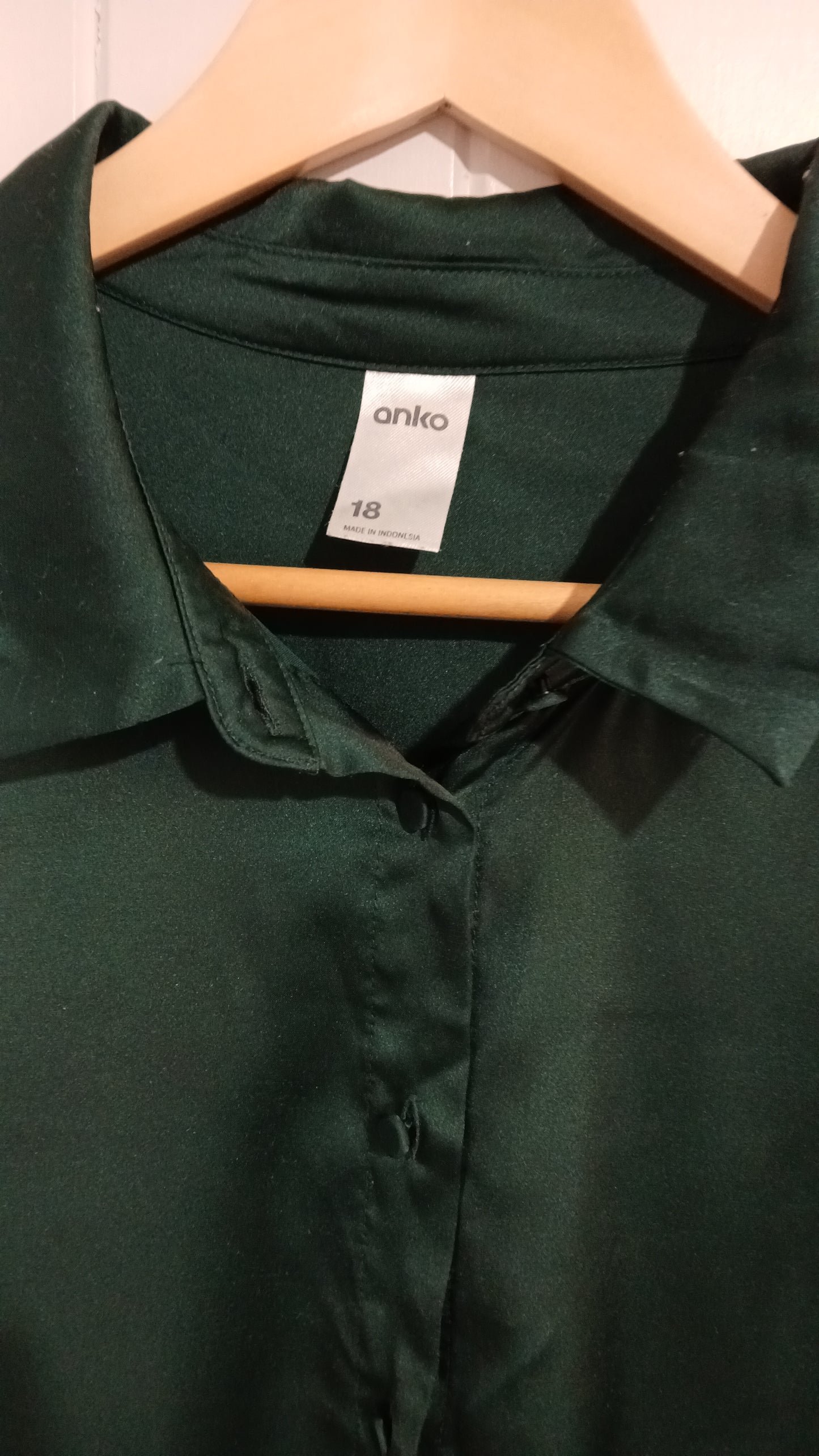 (18) Anko | Green LS Blouse
