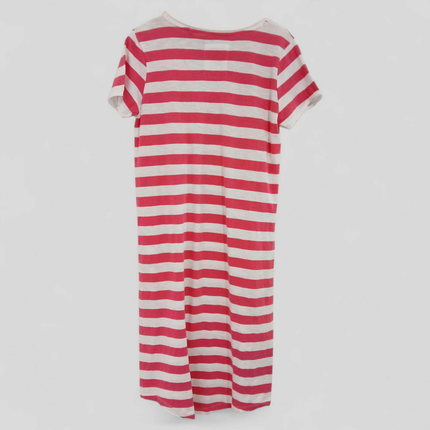 (10) T-shirt Dress Pink Stripes