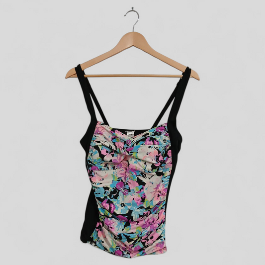 (16) Now | Floral Swim Top