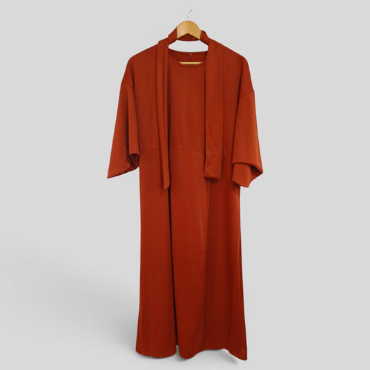 (XXL) Shein | Rust Brown Dress