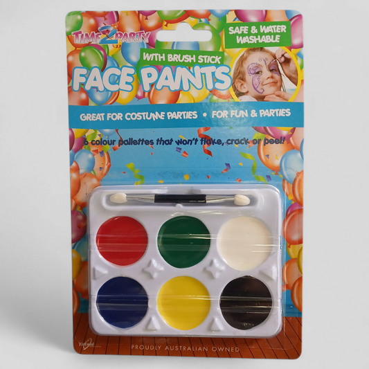 PAINT FACE 6 PCE
