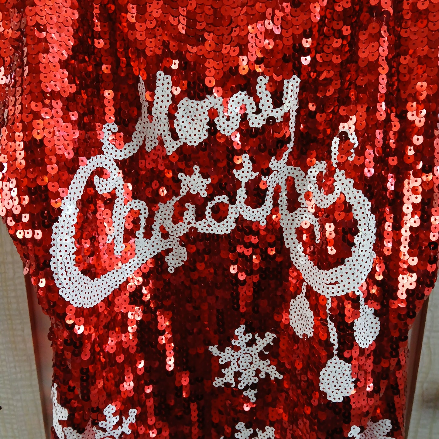 (L) Christmas Sequin Singlet