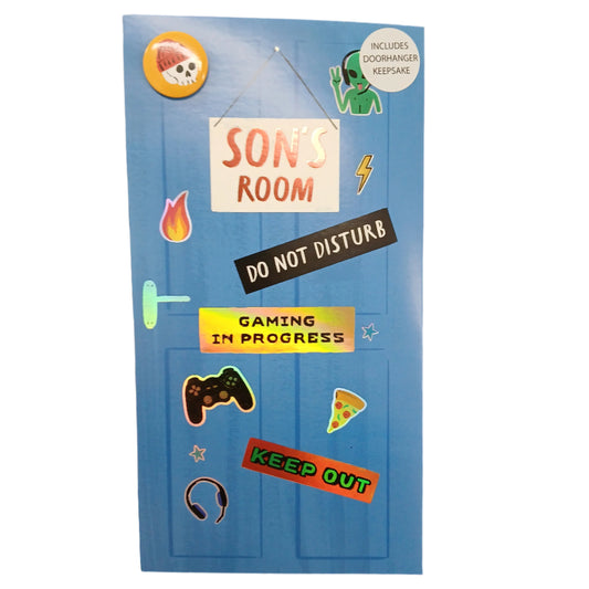 Birthday Son Card | Bday Son/Son Door Hanger