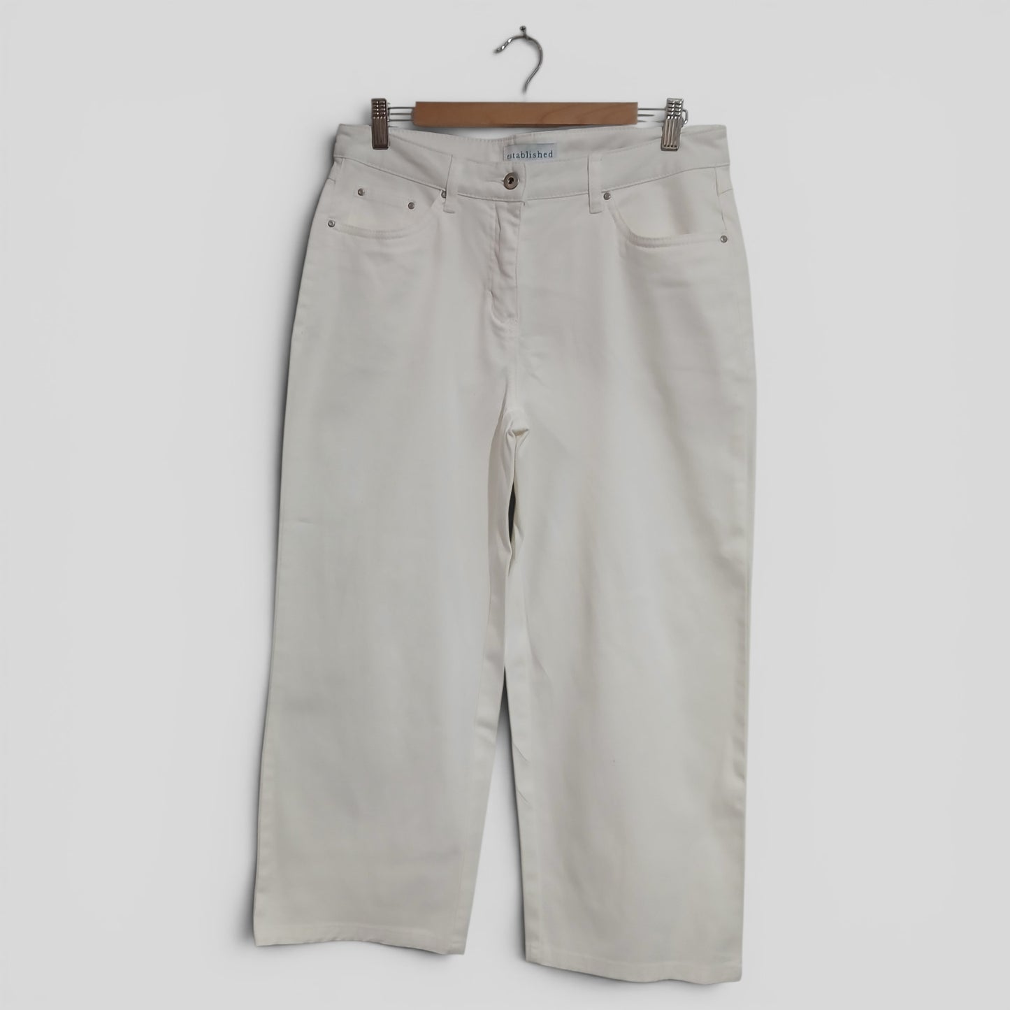 (12) Established | White Pants