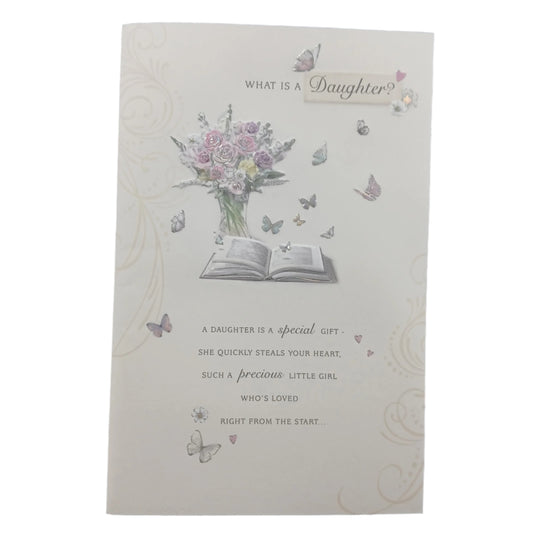 Birthday Card |  Daughter/daughter word portraits