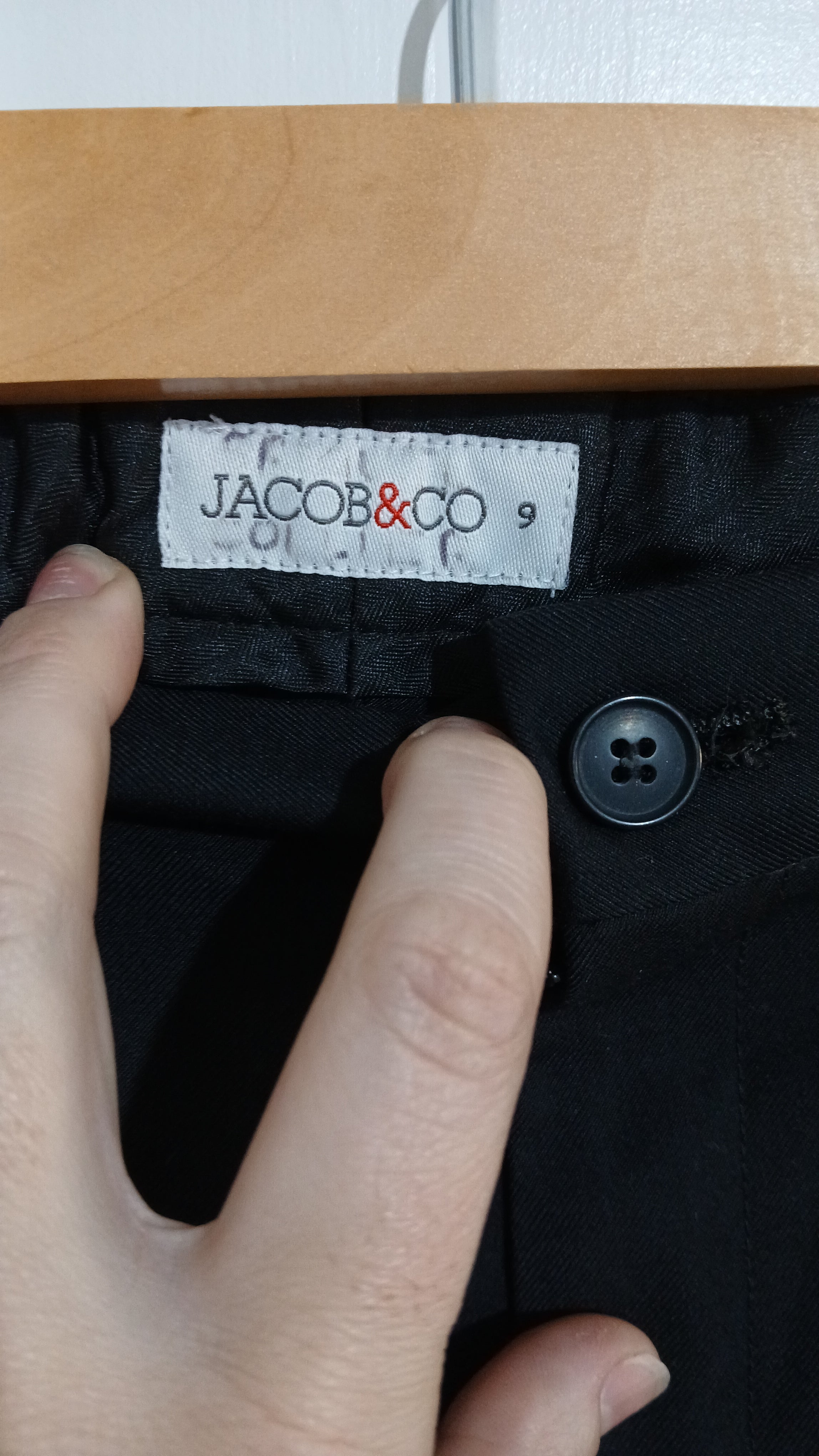 Image of (9JNR) Jacob & Co | Black Dress Pants