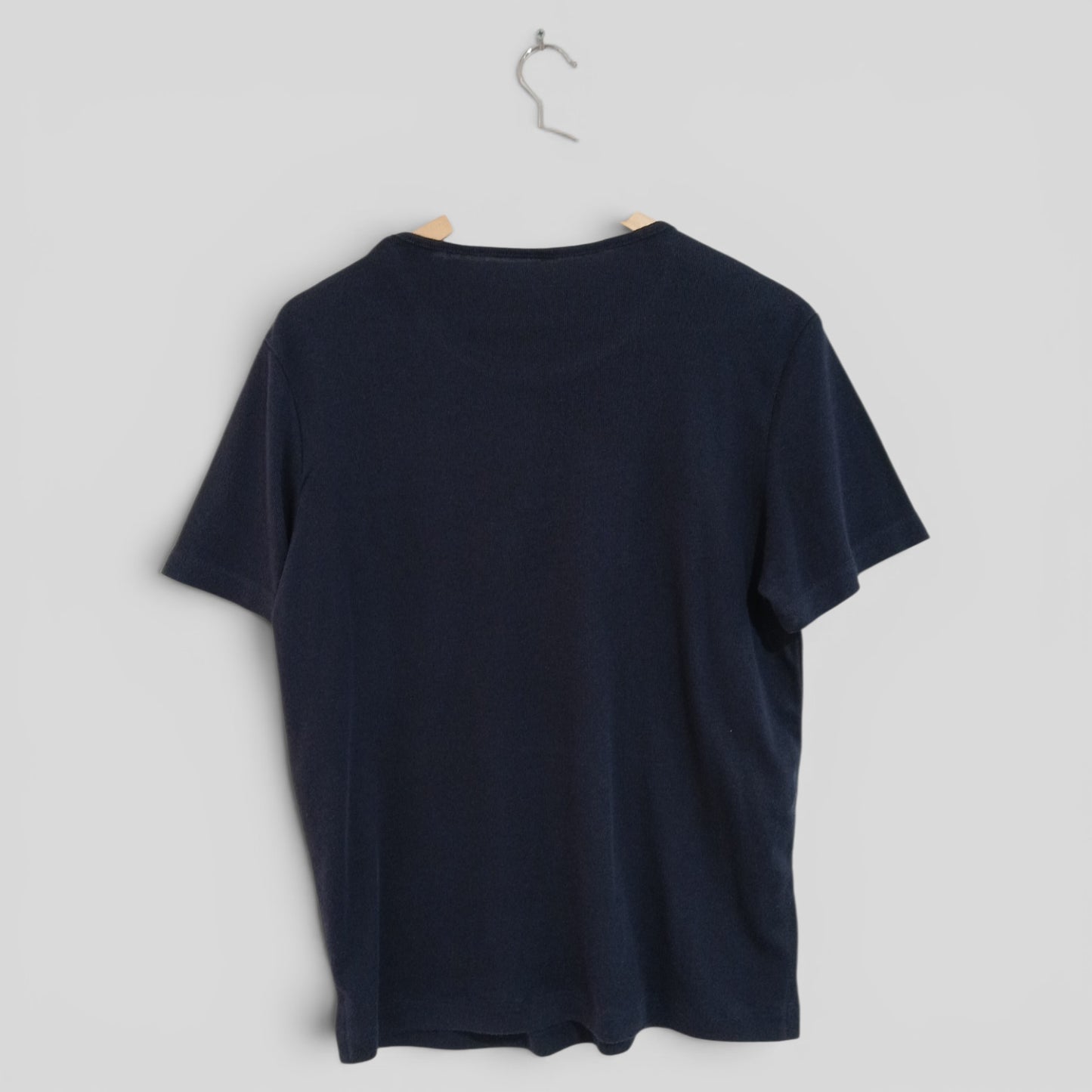 (14) Navy Tee | Embroidered