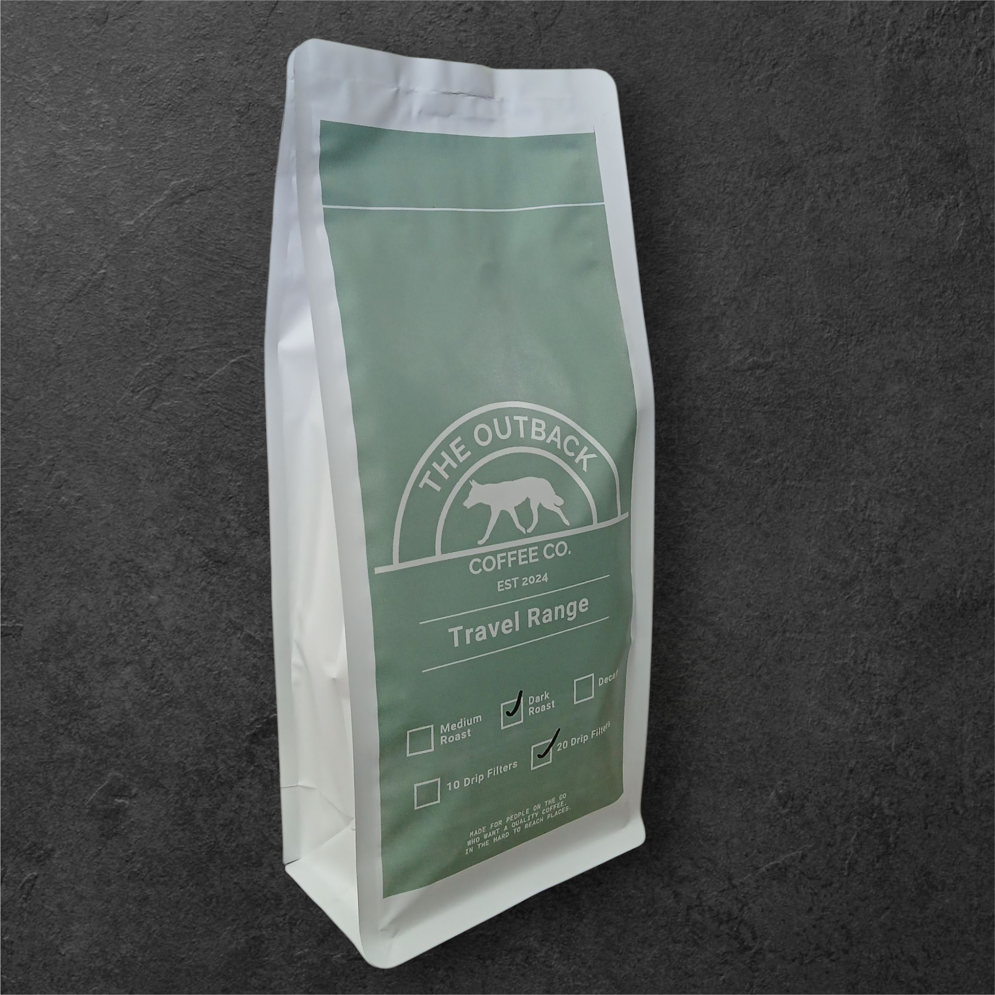 Image of Travel Range | Dark Roast | The Outback Coffee Co