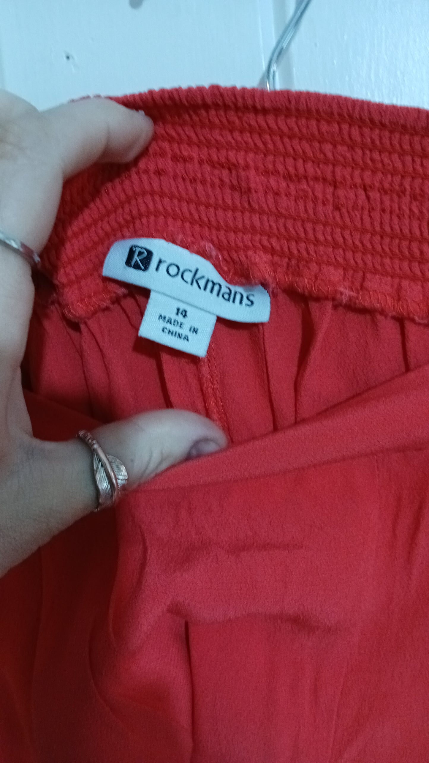 (14) Rockmans | Red Shorts