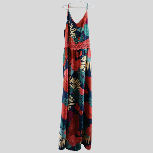 (L) Tropical Maxi Dress