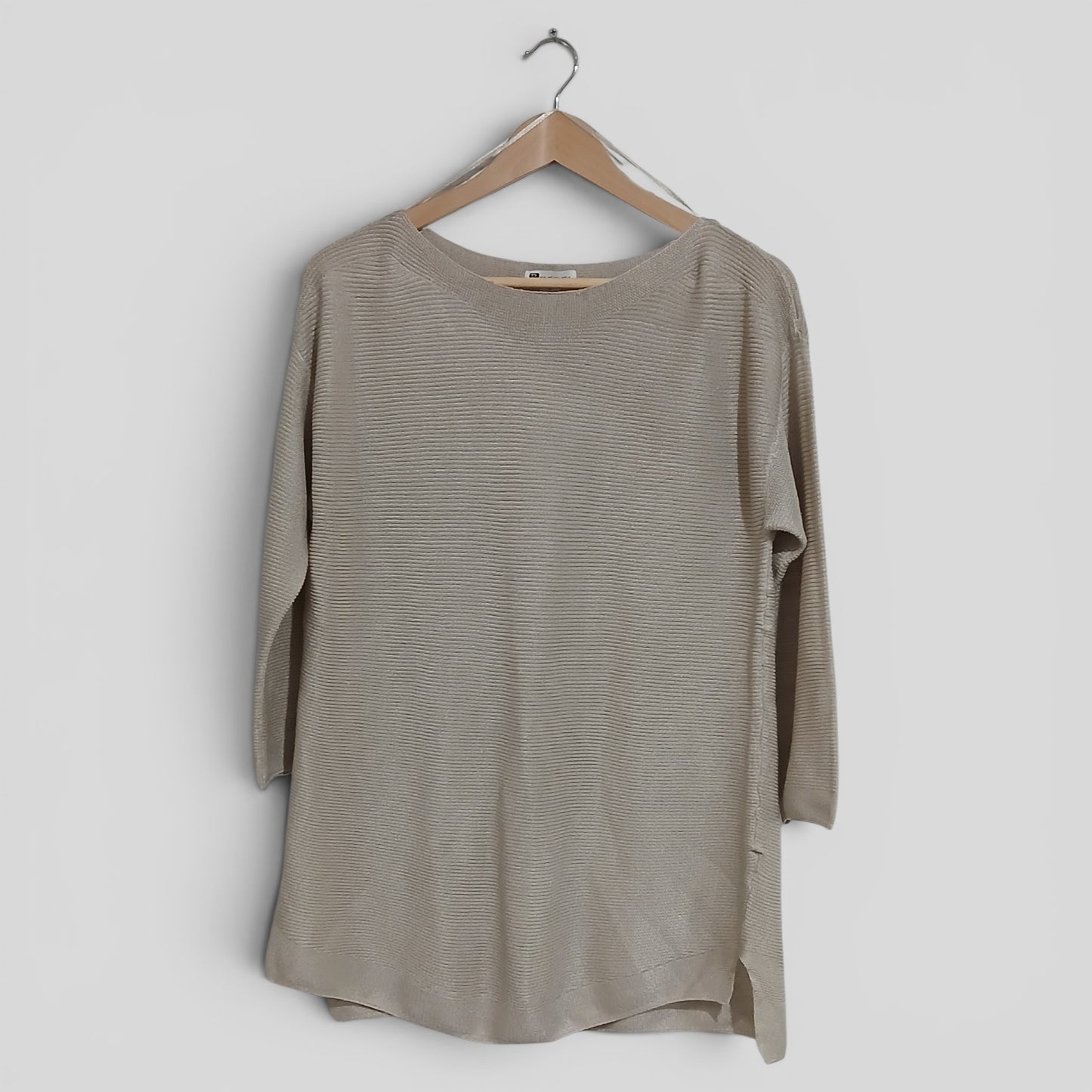 (M) Rockmans | Beige/Gold Sweater