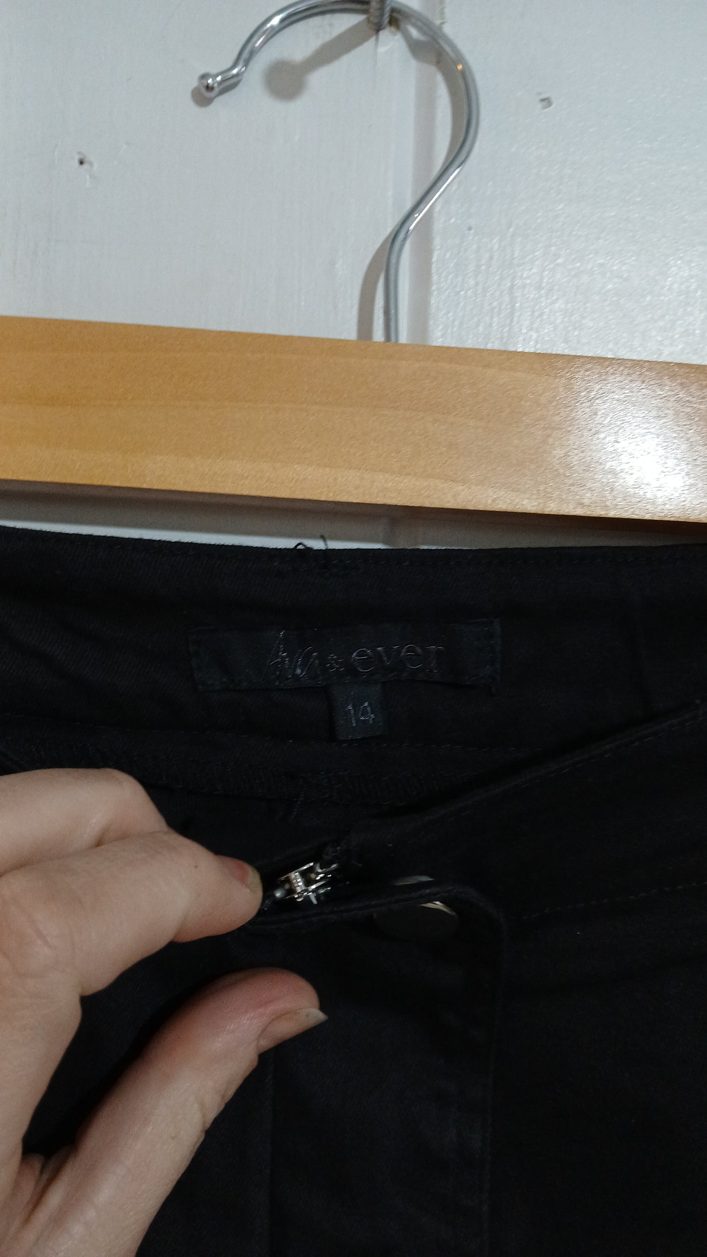 (14) Ava + Ever | Black Cargo Pants